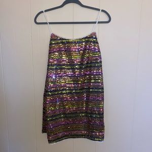Mini Sequin Dress